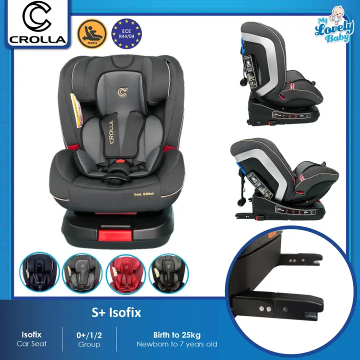 Clearance Crolla S Isofix Car Seat Free Lifetime Warranty Crash Exchange Program My Lovely Baby Lazada Clearance Crolla S Isofix Car Seat, Free Car Seat Program