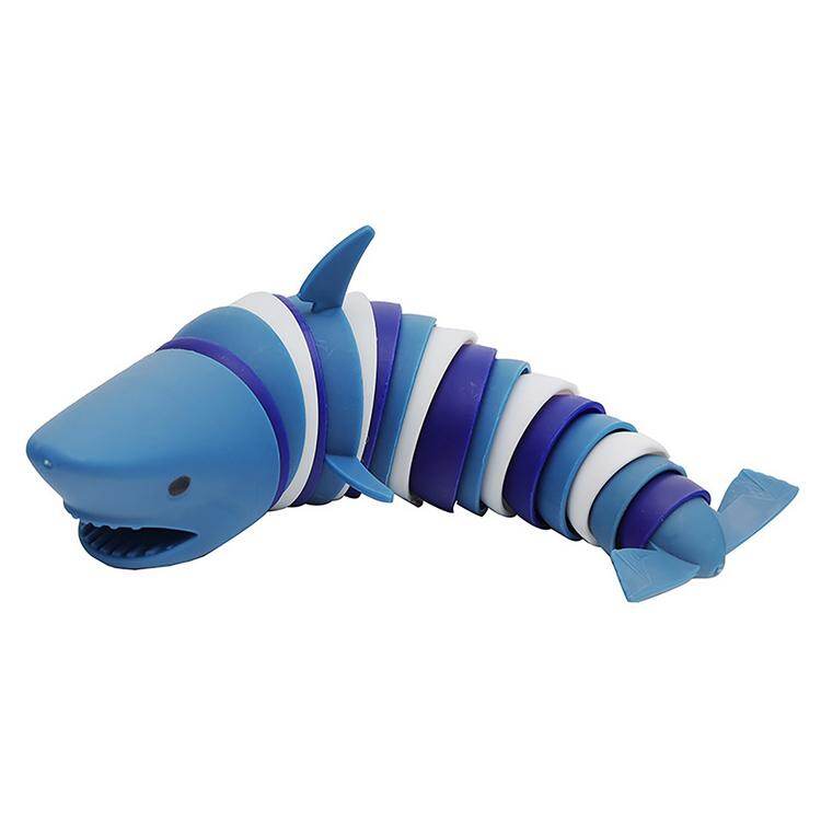 Ocean Shark Fun Toy Educational Science Shark Twist Tricky Toy Fun and Cute Shark Twist Tricky Toy Animal Toys for Boys and Girls practical