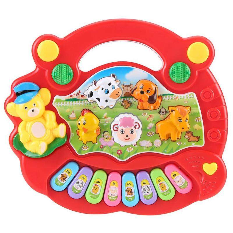 Bumblebaa 2019 Bán Dụng Cụ Âm Nhạc Đồ Chơi Cho Bé Trẻ Em Động Vật Nông Trại Đàn Piano Phát Triển Âm Nhạc Đồ Chơi Giáo Dục Cho Trẻ Em Quà Tặng