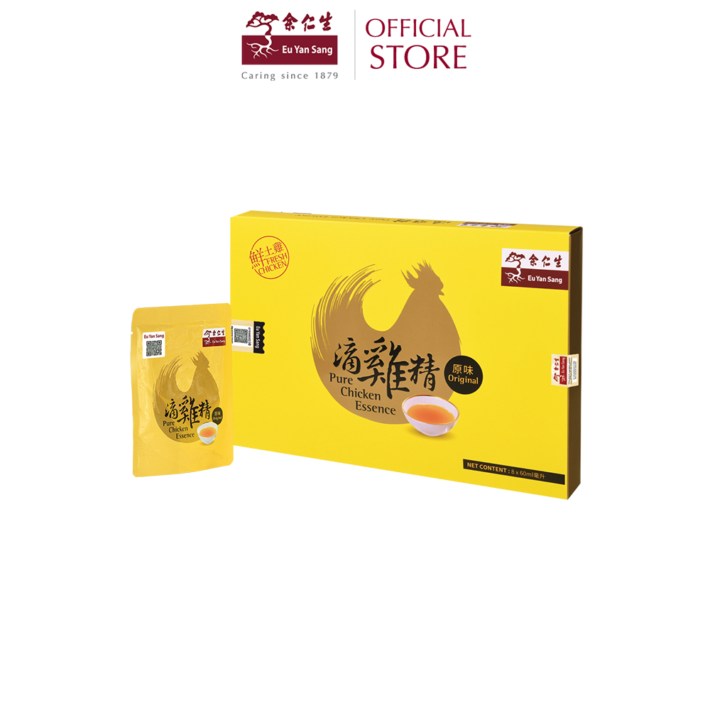 Eu Yan Sang Pure Chicken Essence 余仁生滴雞精(8 Packs x 60ml