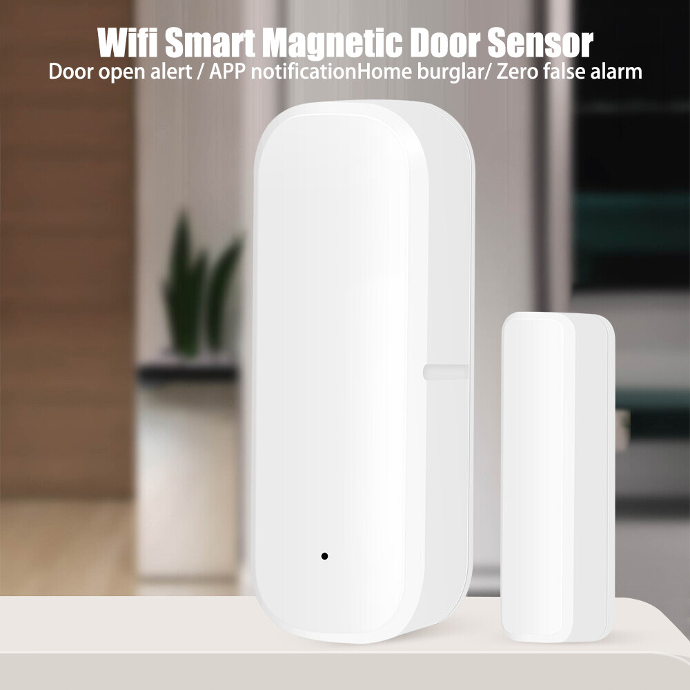 【Ready Stock】Tuya WiFi Door Window Sensor Smart Home Wireless Door Open / Closed Detector