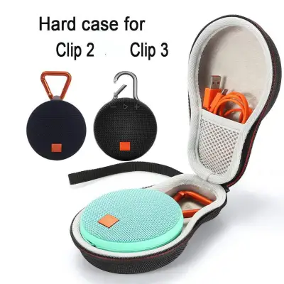 Portable Travel EVA Hard Storage Case Carry Bag for JBL Clip2 / for JBL Clip 3 Bluetooth Speaker