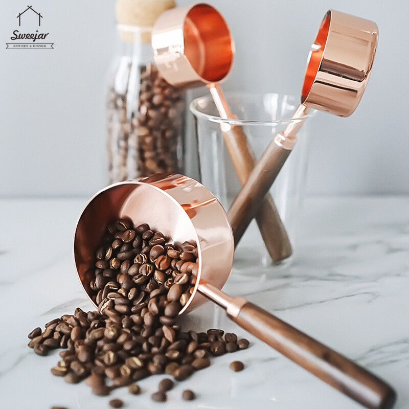 Sweejar Bộ 4 cốc/muỗng đo bột nướng bánh