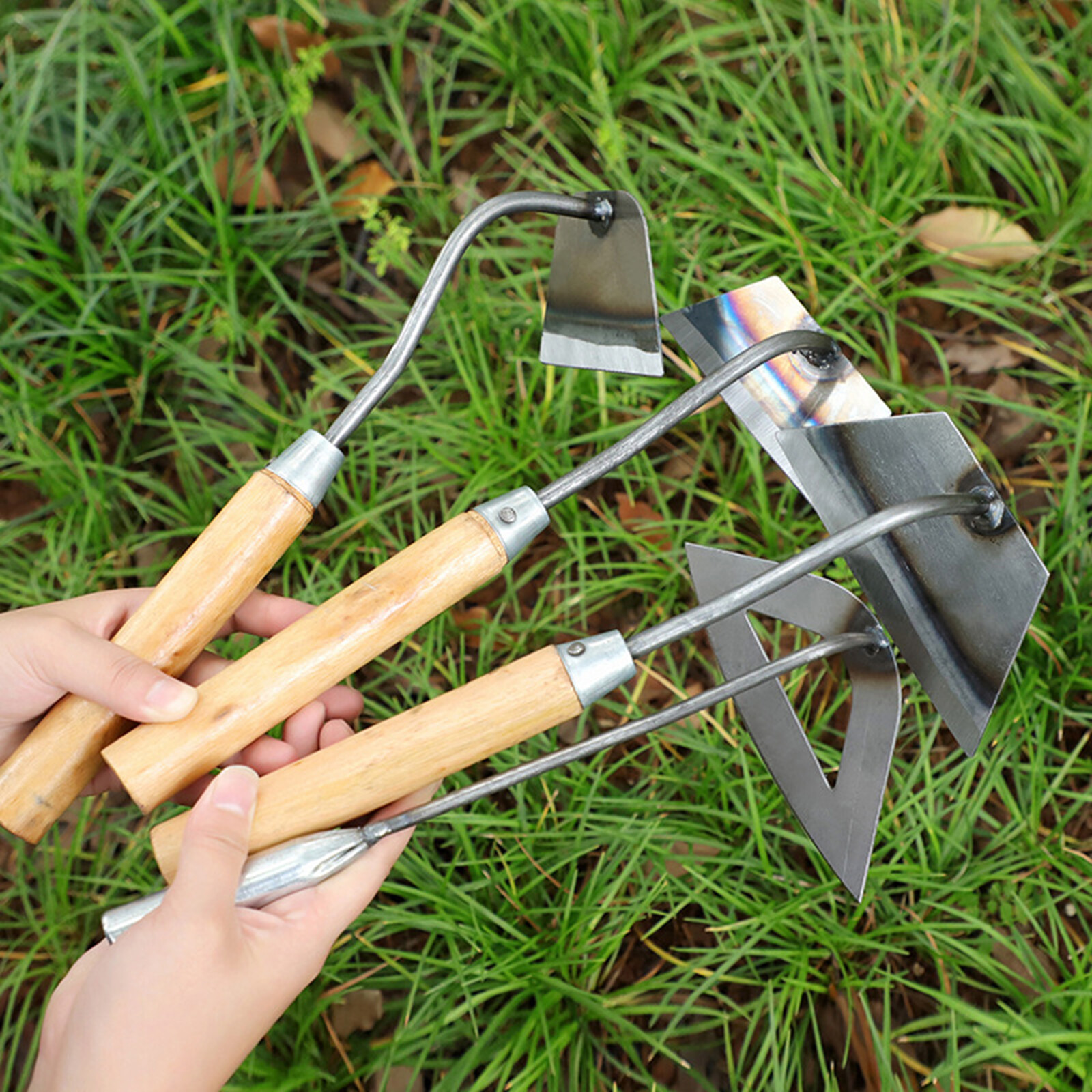 Blesiya Welded Garden Hoe Weeding Yard Digging Sickle Gardening Tool