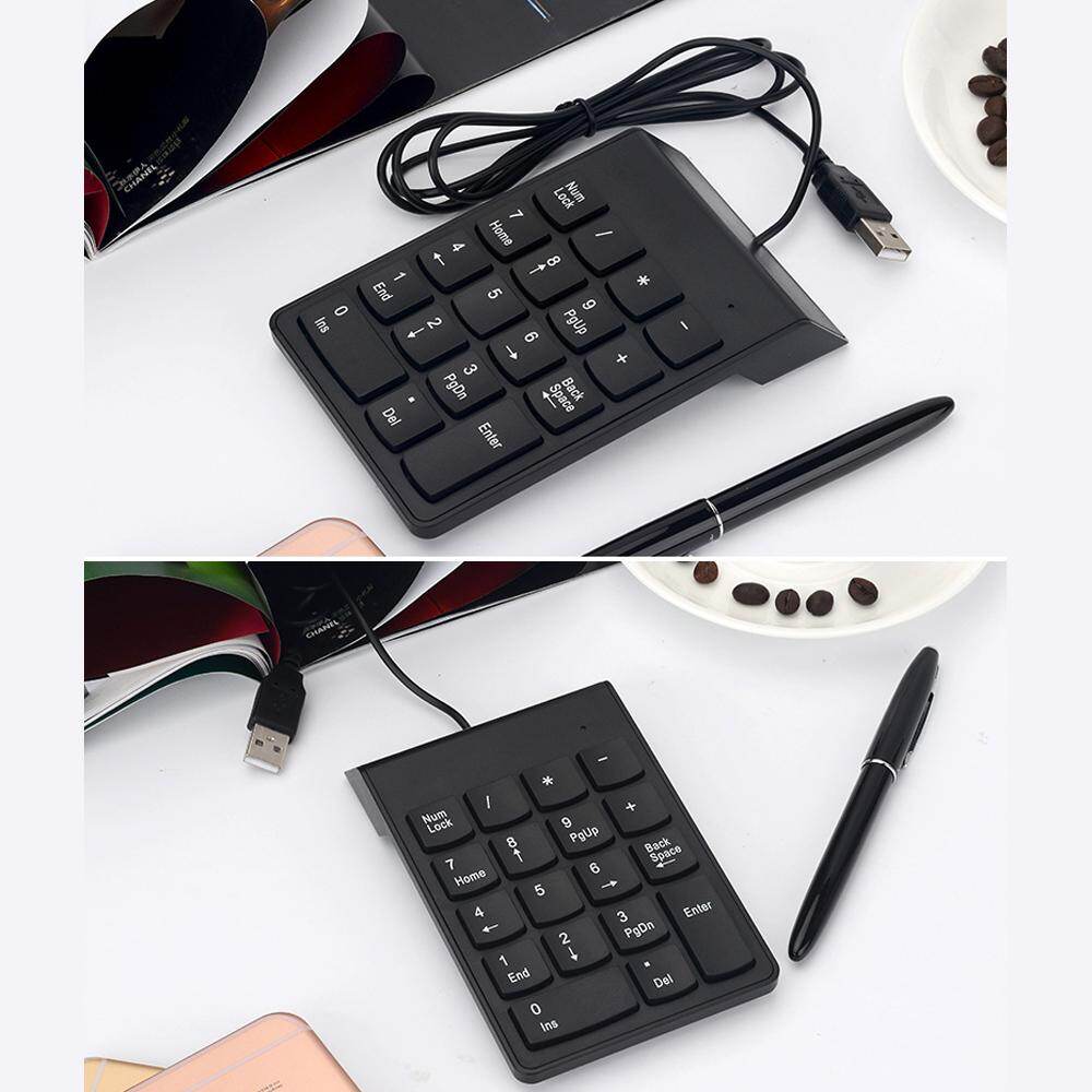 Bàn Phím Số USB Có Dây Miếng Dán Số Mini Mỏng, Bàn Phím Kỹ Thuật Số, 18 Phím Dành Cho Máy Tính Xách Tay iMac/Mac Pro/MacBook/MacBook Air/Pro Máy Tính Để Bàn