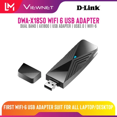 D-LINK DWA-X1850 WiFi 6 AX1800 USB 3.0 Dual Band Wireless Adapter USB WIFI 6 For Laptop / Desktop