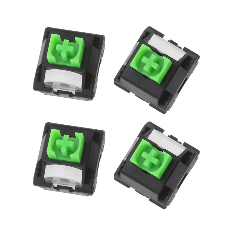 4PCS Green Switches RGB for Razer Blackwidow Elite Game Keyboards