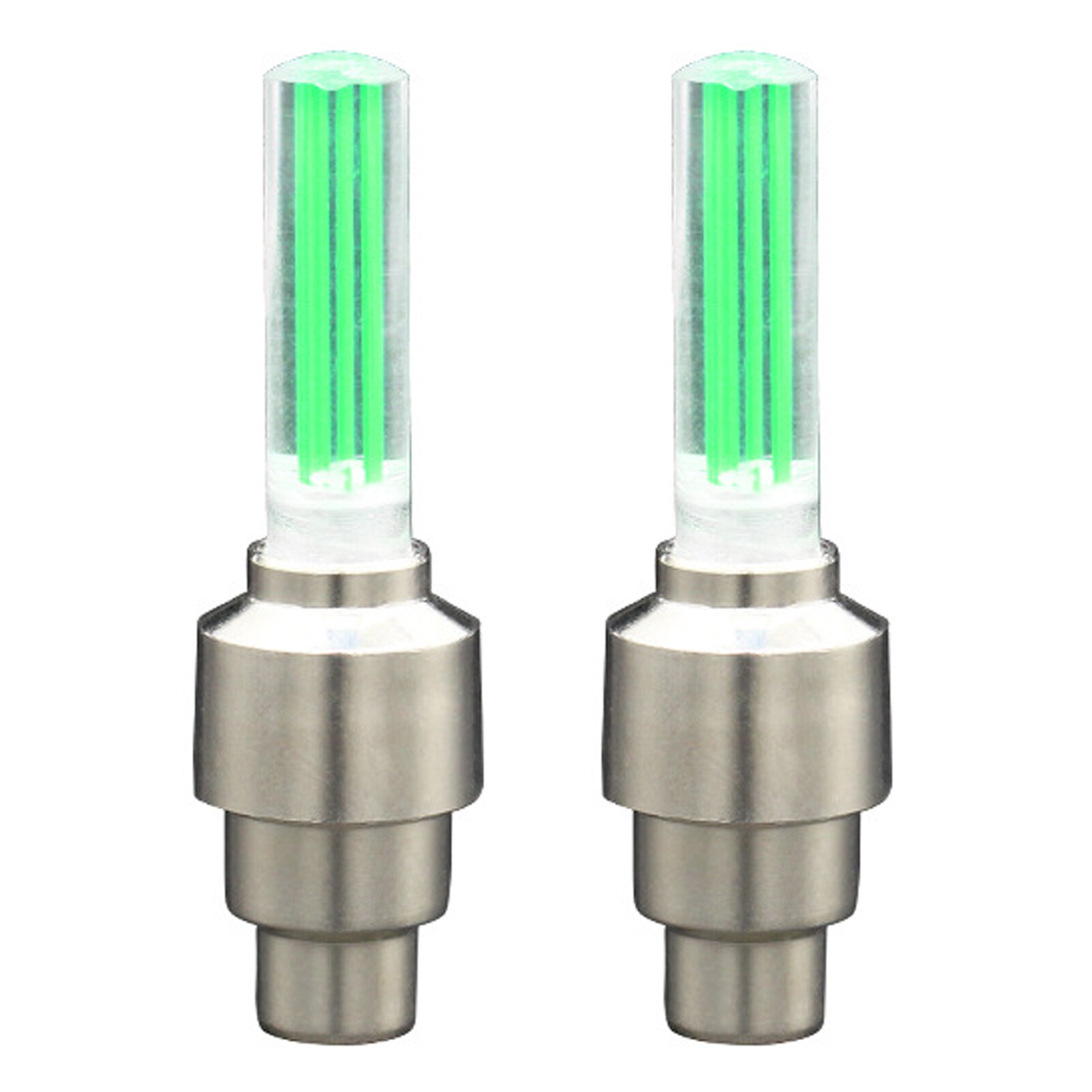 Ghxdryuru 2Pcs Universal Valve Lamp Waterproof Dazzle Induction Vibration Stem Cap Light for Motorcycles 2Pcs Beautiful Tyre