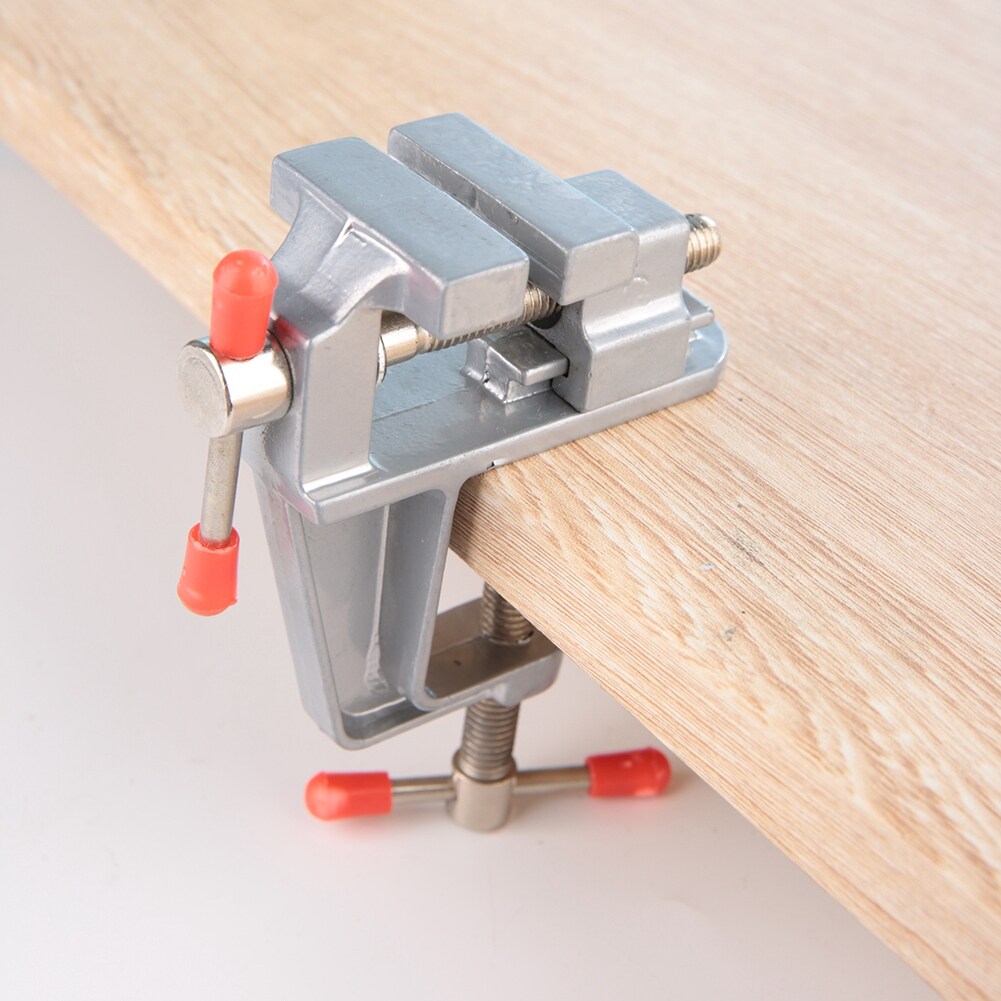 Mini Plain Vise Univeral Table Bench Clamp Jewelry DIY Repair Tools