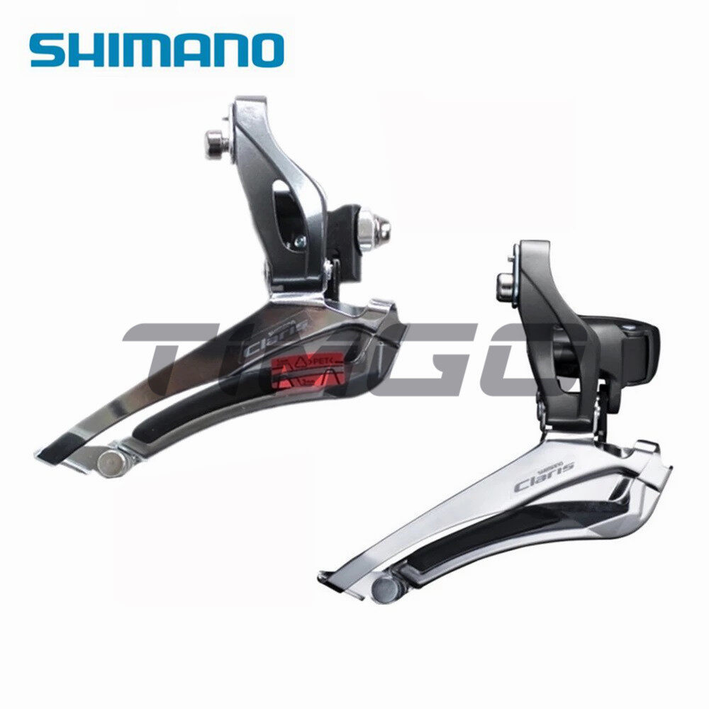 Shimano Claris FD-R2000 Front Derailleur Road Bike Bicycle 2x8 Speed Braze on / Clamp-On 34.9mm/31.8mm/28.6mm