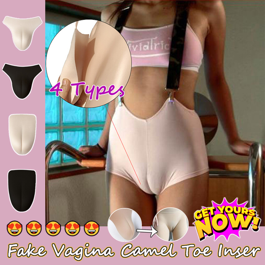 [Ready Stock+100% Original] Female Fake Underwear Control Panty Gaff Insert Padded Panties False for CD COS Drag Queen Crossdresser