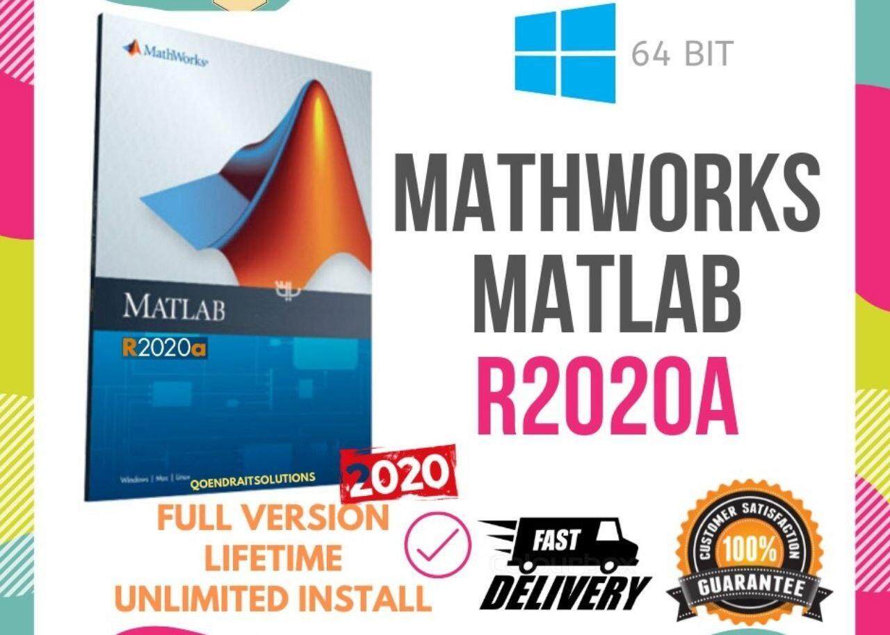 🔥 Mathworks Matlab R2020a | 2020 | Lifetime | Full Version 🔥 | Lazada