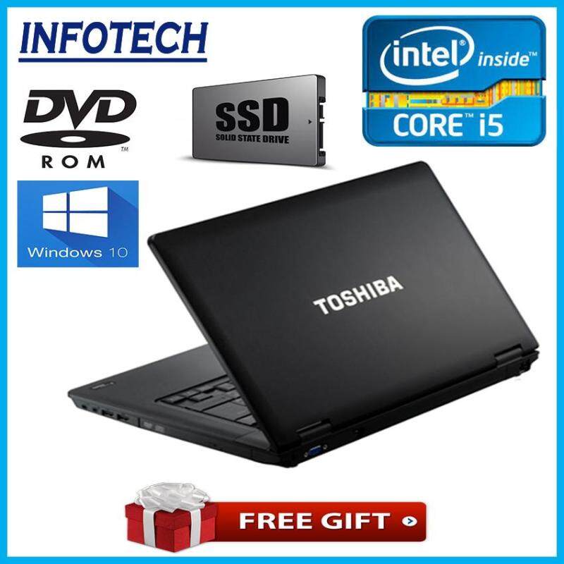 Toshiba Intel core i5 i3 , 4gb 8gb ram , w10pro , Laptop Satellite Pro S500 S750 S850 2nd 3rd Gen Budget Notebook Malaysia
