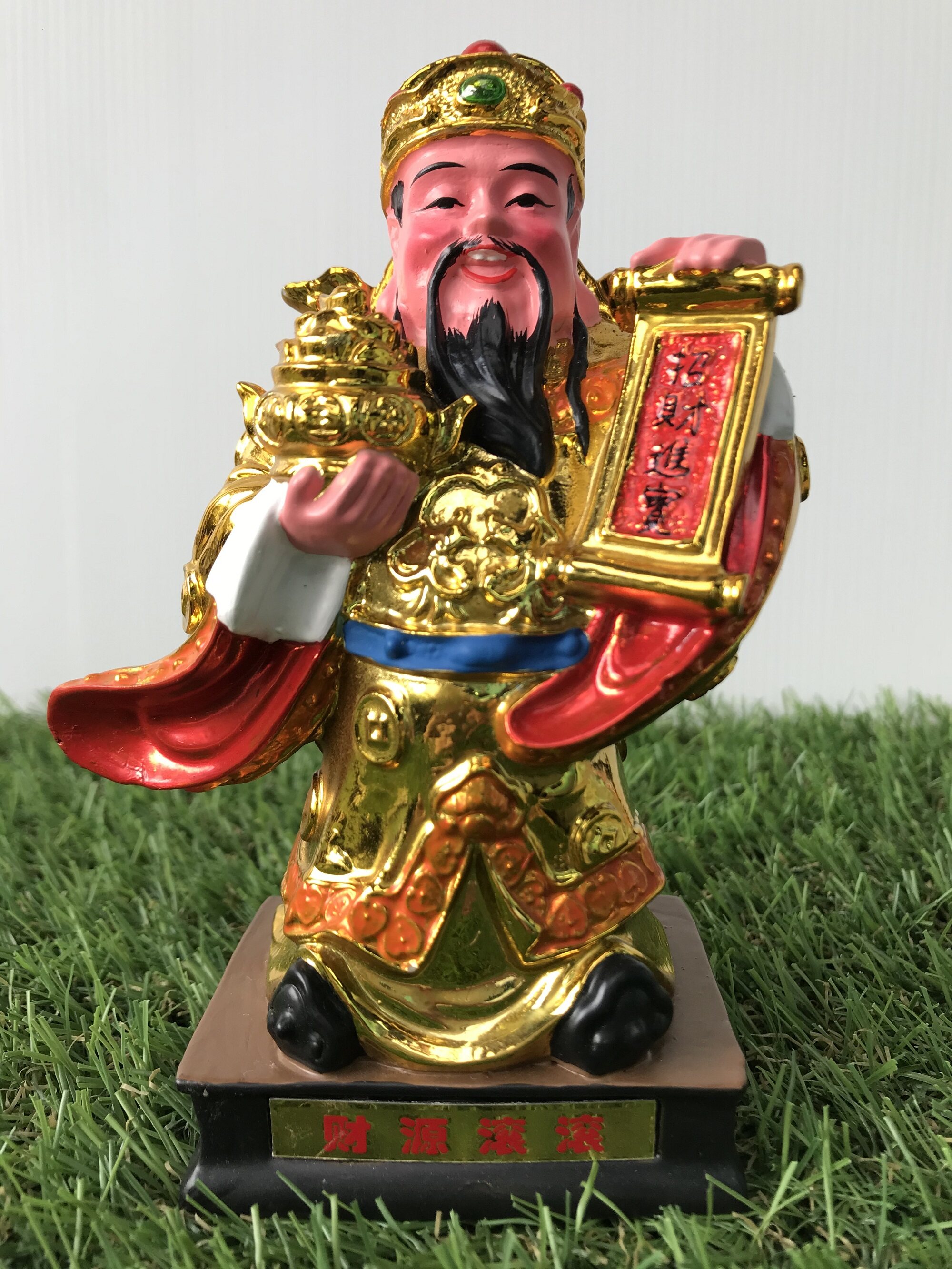 Cai Shen Ye (财神爷) Chinese Wealth God Figurine Lazada