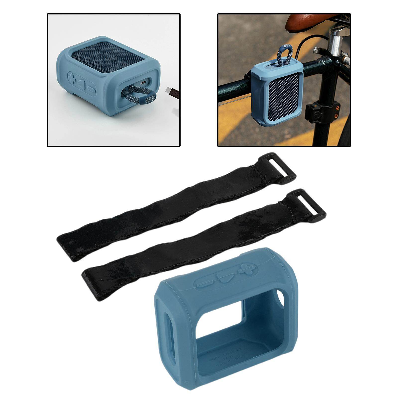 Loa xe đạp bảo vệ khung cho JBL go3 bảo vệ trường hợp dây đeo khung Loa di động lưu trữ vỏ