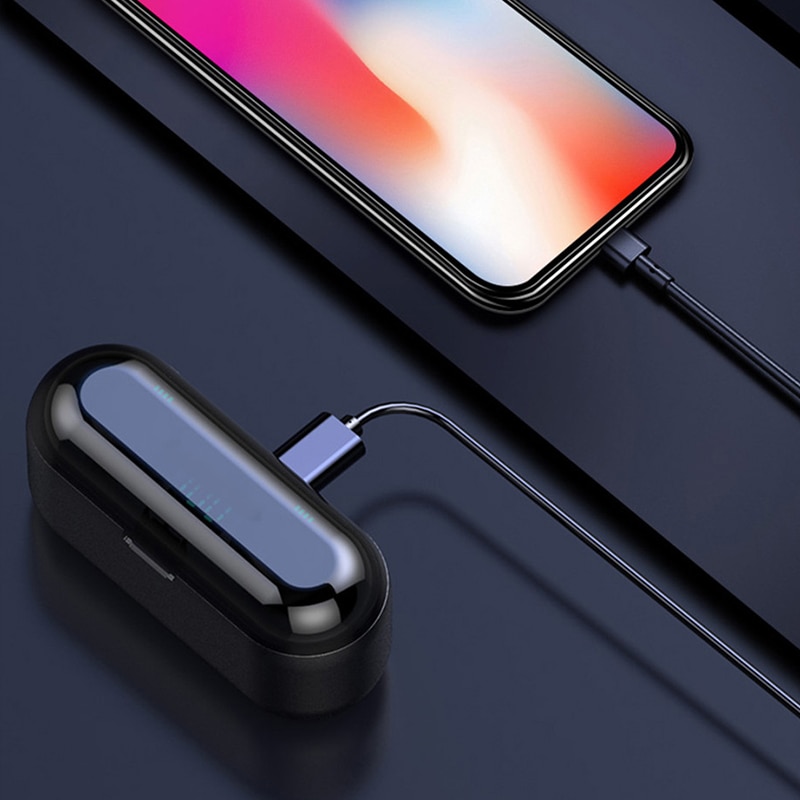 Tai Nghe Bluetooth Không Dây F9 Tai Nghe Thể Thao Tai Nghe Nhét Tai Mini Tai Nghe Âm Trầm Âm Thanh Nổi