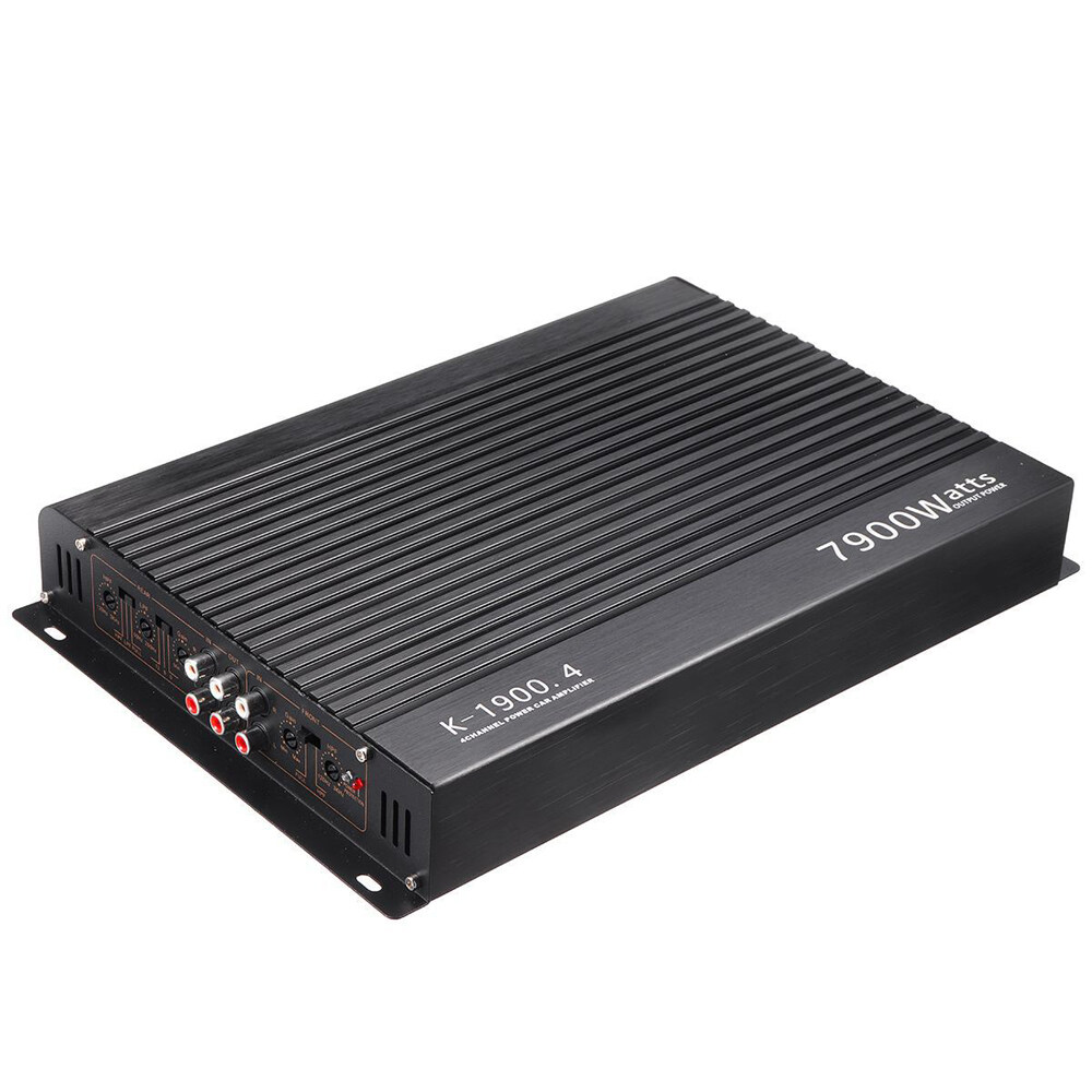 4Channel Audio Power Amplifier 7900W High Power Amp. FourWay 12.0V