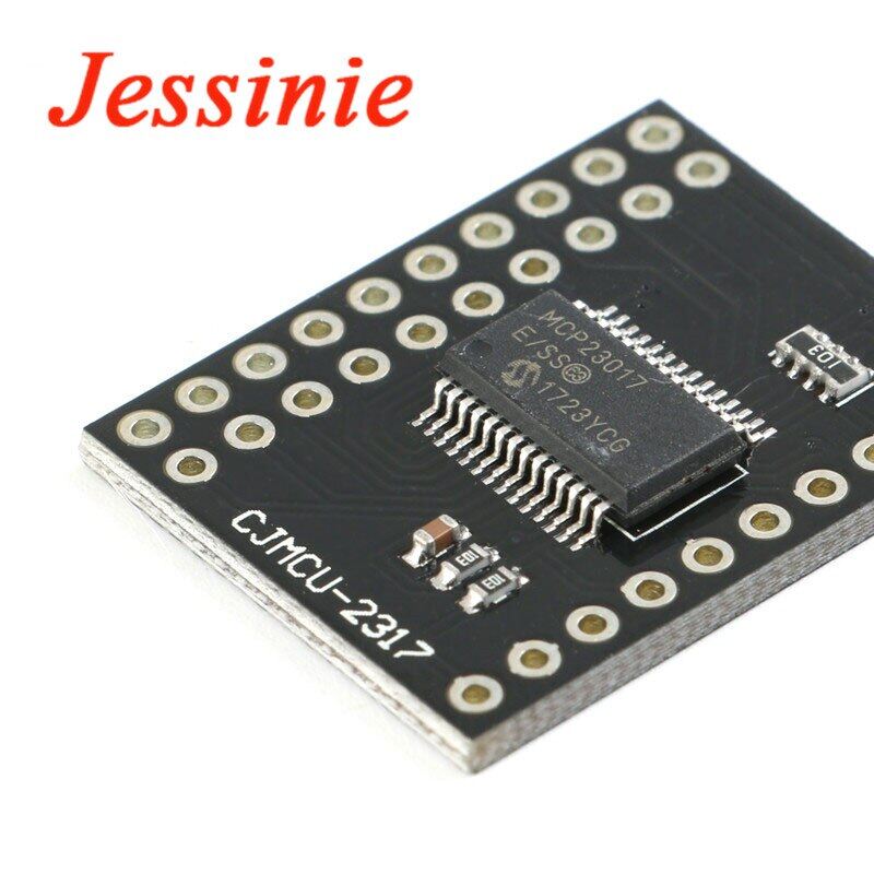 MCP23017 Serial Interface Module IIC I2C SPI MCP23S17 Bidirectional 16 Bit I/O Expander Pins 10Mhz Serial Interface Module