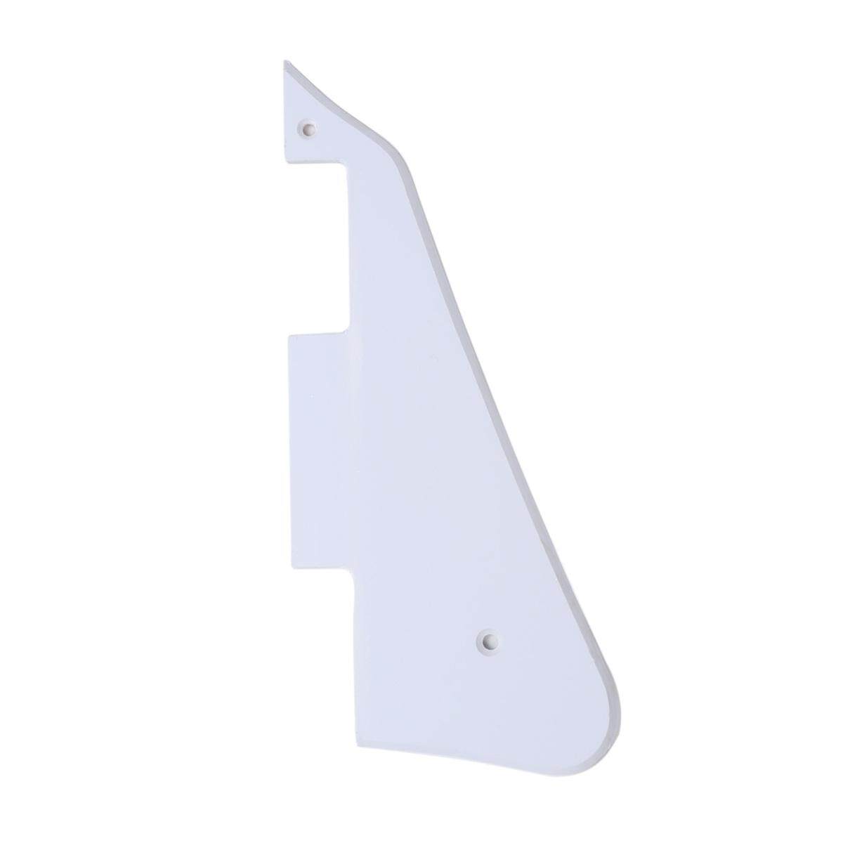 Musiclily Electric Guitar Pickguard for Gibson Les Paul Modern Style สี 1Ply White