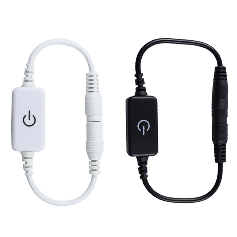 [Valitoo] LED Strip Touch Dimmer Brightness Control LED Dimmer Switch 1keys Dimmer 12V-24V Light Switch Adjustment
