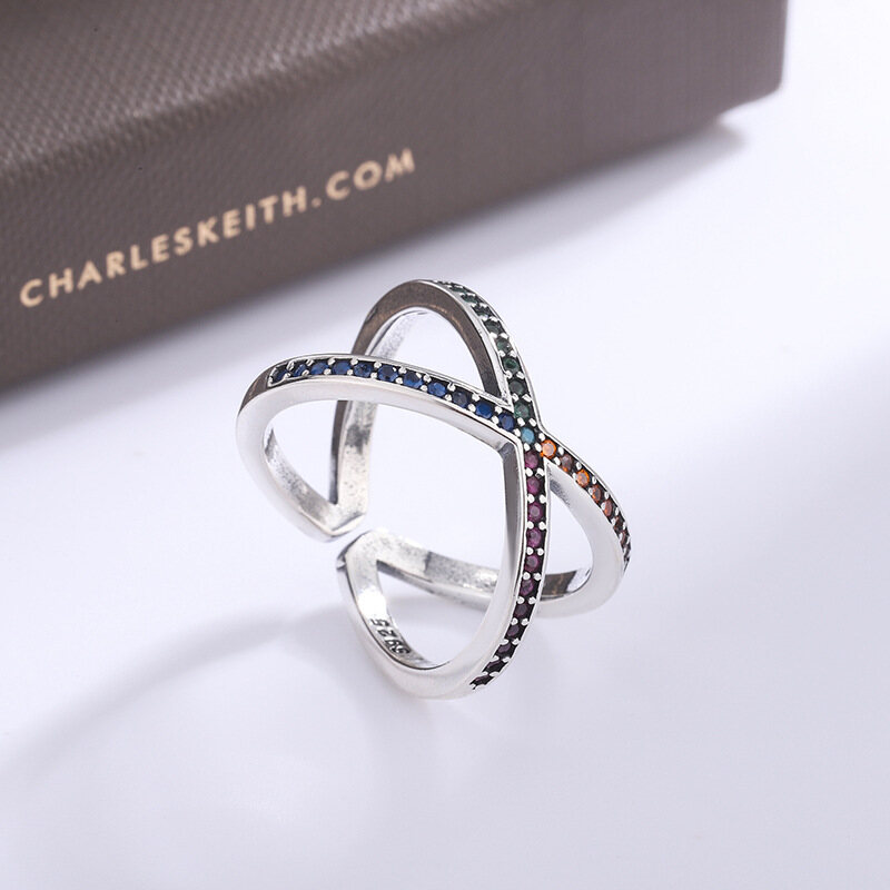 Crossover Ring for Women Index Finger Ring