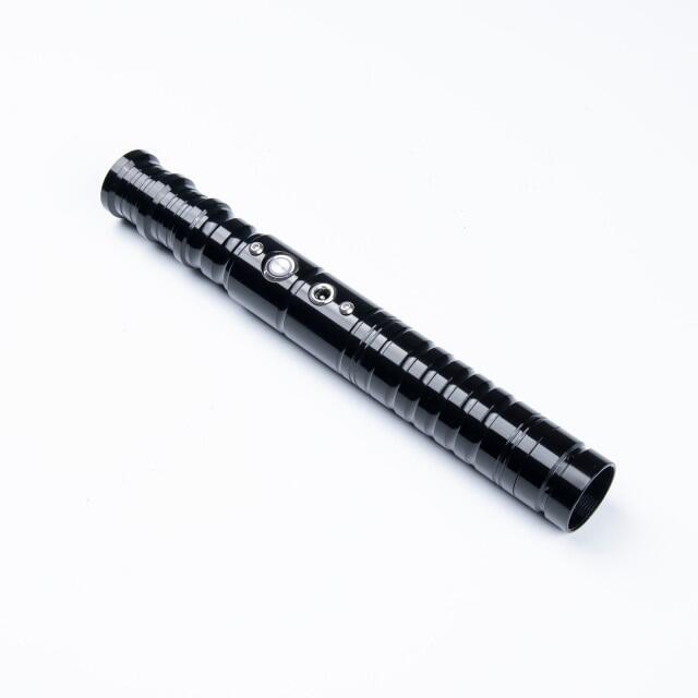 Mini Laser Sword RGB 7 Colors Change Metal Handle Light Saber Mute And Memory Ftion Lightsaber Cosplay Blaster Toy Kids Gift