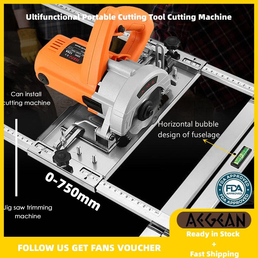 Ultifunctional Portable Wood Gypsum Board Cutting Tool Cutting Machine Guide Rail Bracket