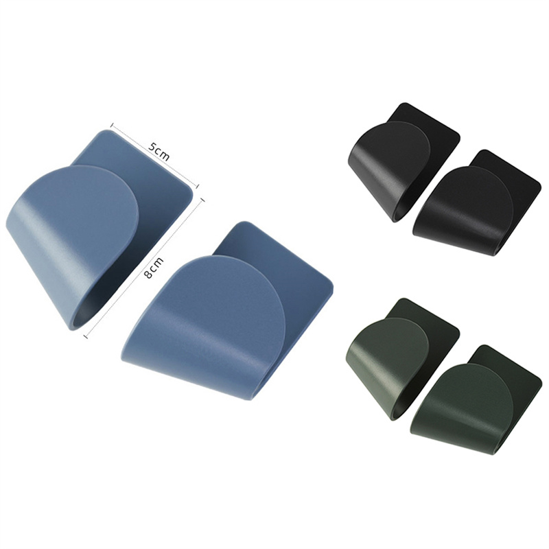 Cái/bộ 2 Cái Giữ Nắp Nồi Giá Treo Tường, Giá Để Nắp Nồi Chảo Giá Để Đồ Nhà Bếp Bằng Nhựa