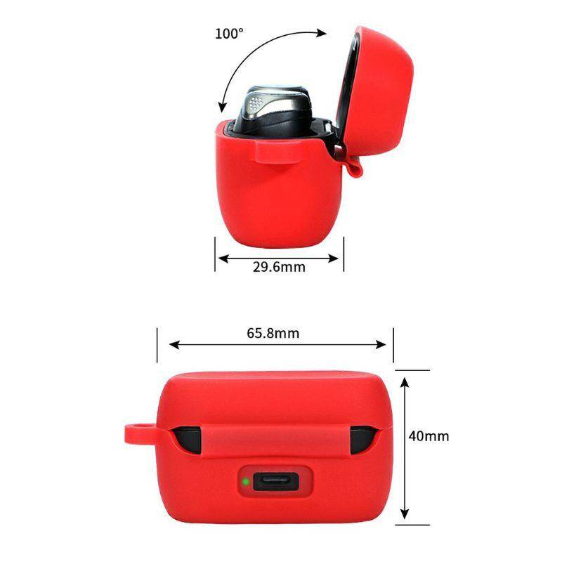 Hộp Đựng Tai Nghe Silicon Mềm, Vỏ Bảo Vệ Chống Sốc Tai Nghe Bluetooth Jabra Elite Active 75T Tai Nghe Phụ Kiện