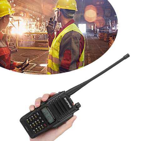 【 Removal】UV - 9R PLUS สำหรับ Baofeng Wal kie Talkie 15 W VHF UHF Dual Band วิทยุแบบใช้มือถือ 100-240 V