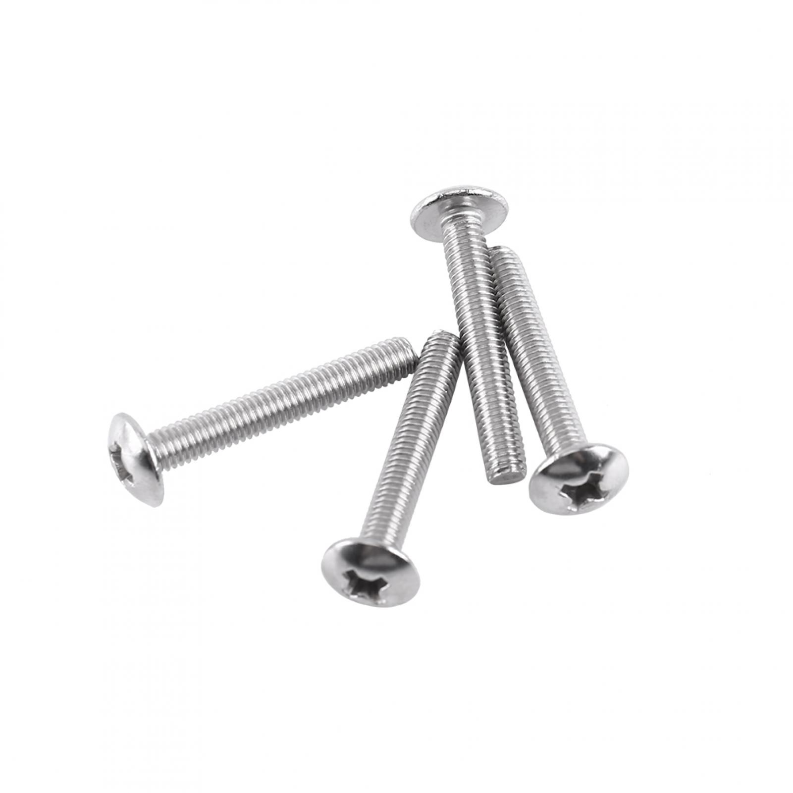 250pcs M3 304 Stainless Steel Screws Bolt With Hex Nuts Assortment