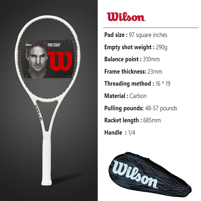 Wilson pro best sale staff 97 white