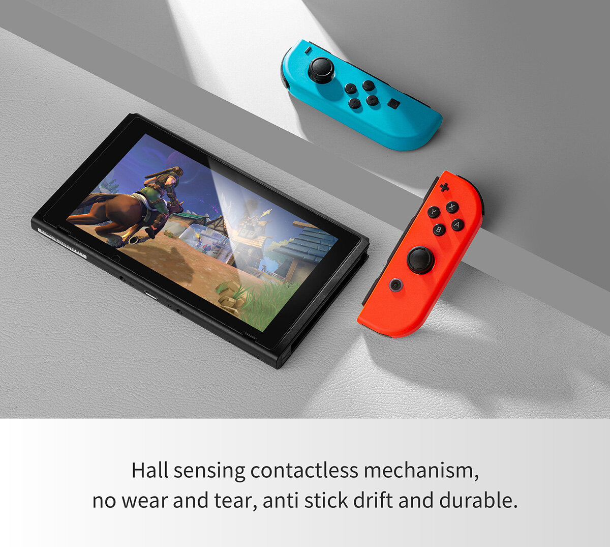 Original GuliKit Hall Joystick for Joy-Con NS40 AKNES Nintendo Switch/Switch OLED/Switch Lite Joycon Controller Gamepad Grip No Drift Rocker Cap Replacement Cap Accessories