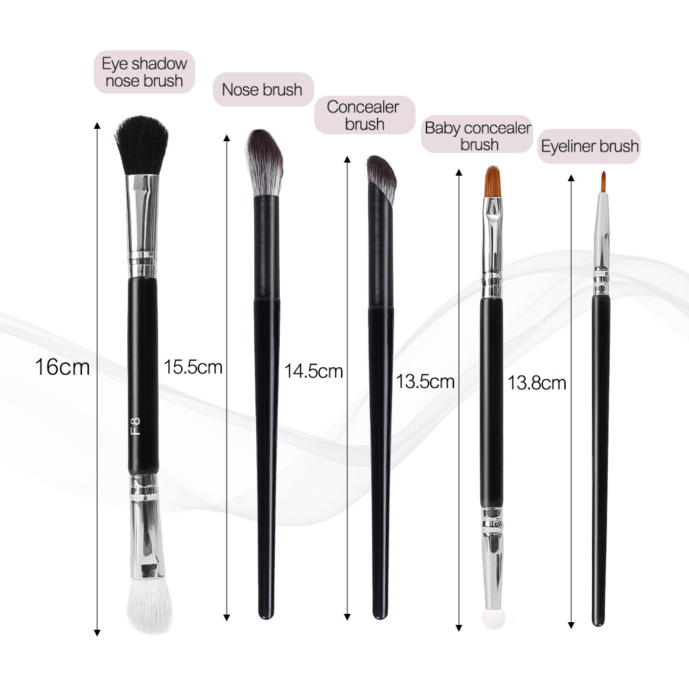 Dorisna Soft Makeup Brushes Set for Foundation Concealer Blush Powder Eyeshadow Blending Makeup Brush Beauty Tool