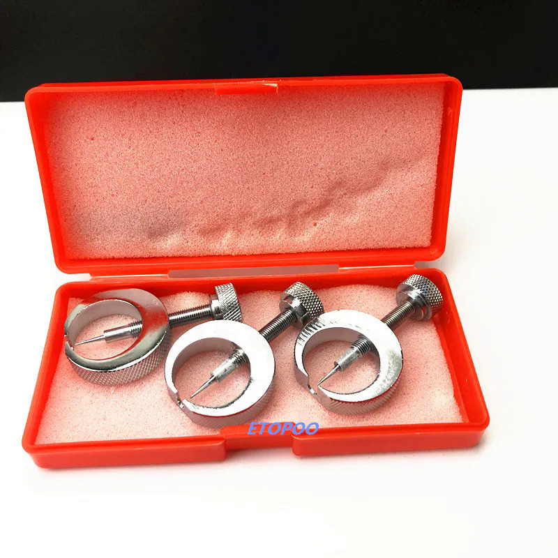 3PCS Measuring Gauging Needle Point Puller Remover Extractor Repair Tool for Lever Meter Micrometers Pressure Gauge Dial Caliper