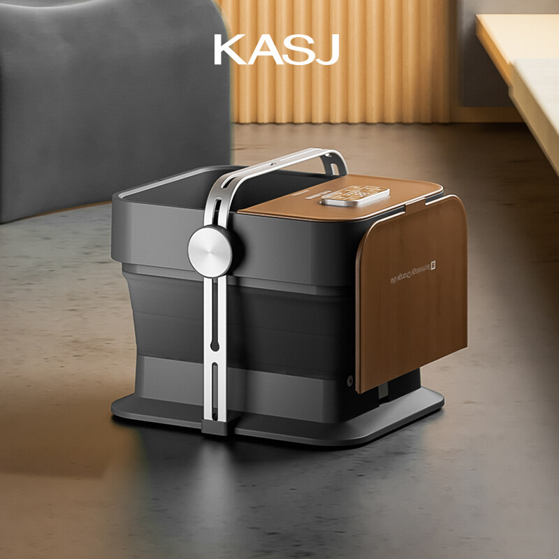 KASJ K1 Foldable Sterilization Electric Foot Bath Massager Integrated