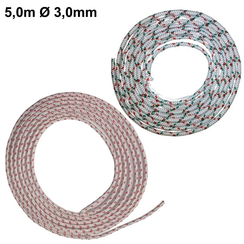 0m Ø 3 Starter Rope 5 Lawn Mower Lawn Mower Parts Pull Rope Replacement