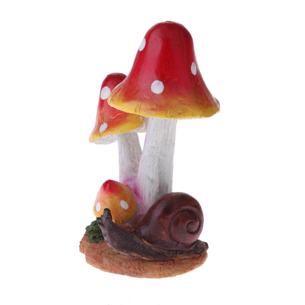 Moss Terrarium Animal Mushroom Ornament Miniature Bonsai Flowerpot Figurine