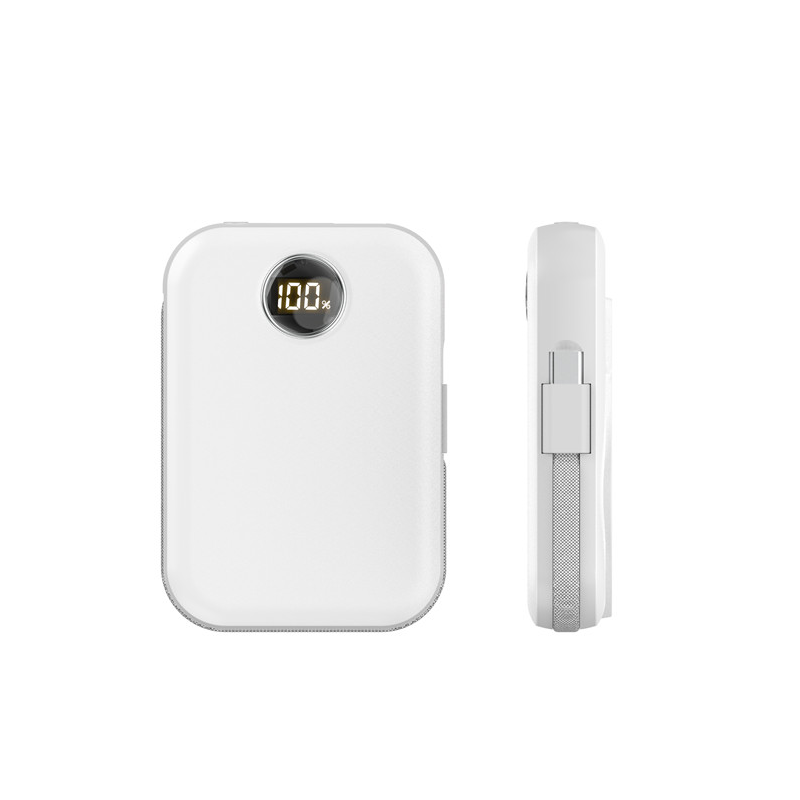 MagSafe Magnetic 10000mAh PD20W Super Fast Charging 22.5W New High-quality Fast Magnetic Charging Mobile Power Bank, with Digital Display, Built-in Cable