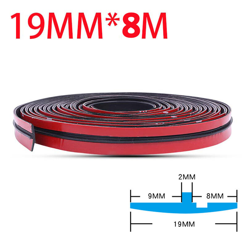 Car Seal Strips Rubber Protection Auto Door Edge Windshield Roof Sealing Noise Insulation Car Accessories