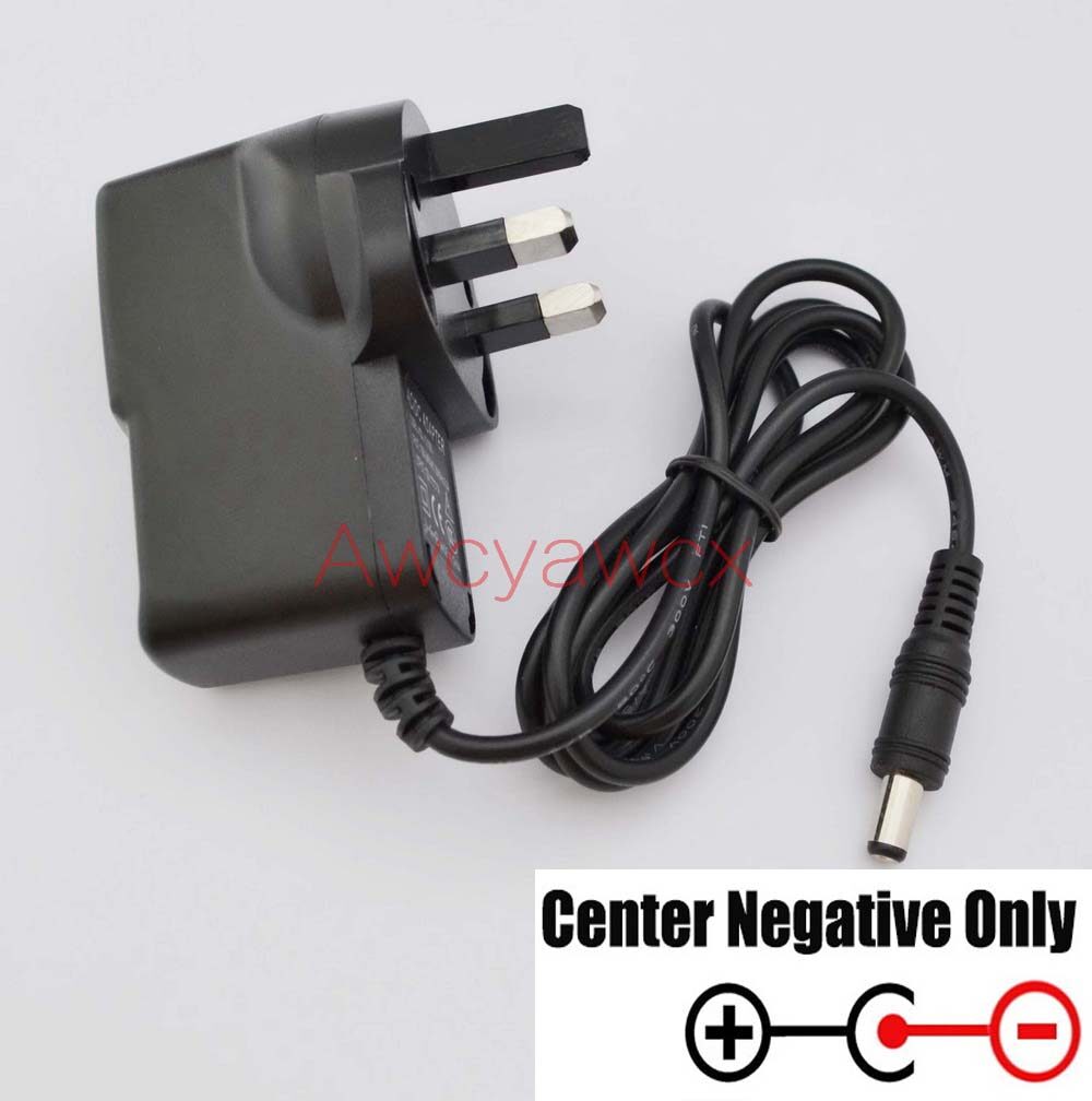 Ac power adapter dc 9v 10v 12v 18v 0.5a 500ma 1a 2a for boss zoom guitar effect pedal effects reverse polarity supply