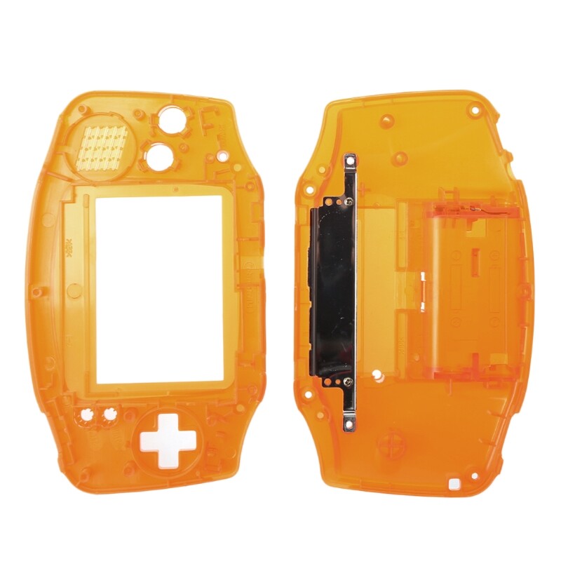 โปร่งใสเต็มชุดเคสฝาครอบกรอบอะไหล่ซ่อม ชุด สำหรับ GameBoy Advance GBA