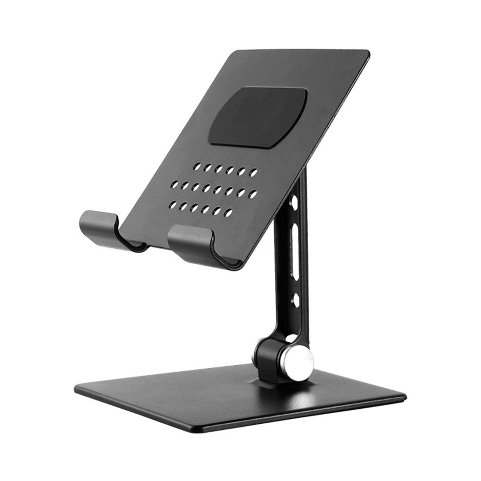 Large Storage Desktop Stand Foldable Adjustable Universal Tablet Holder Desk Bracket Smartphone Stand for Watching TV Desk Bracket Anti-scratch