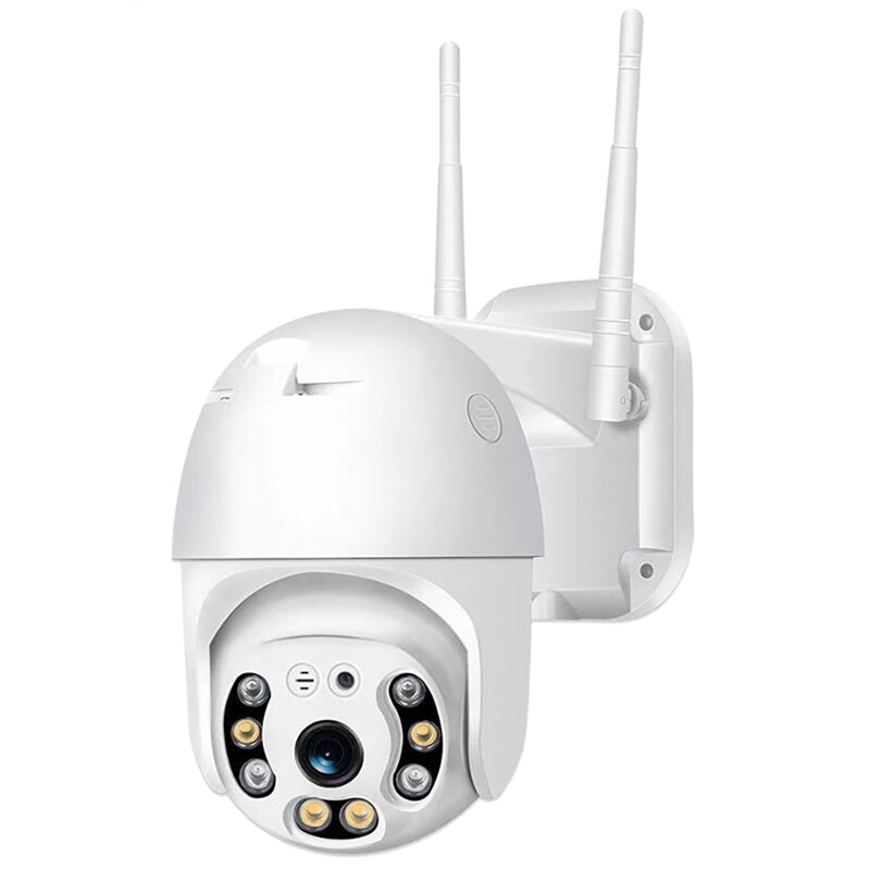 2MP Wireless Wifi Network Ball Camera 1080P Outdoor HD Night Vision Monitor AI Humanoid Detection IP Camera