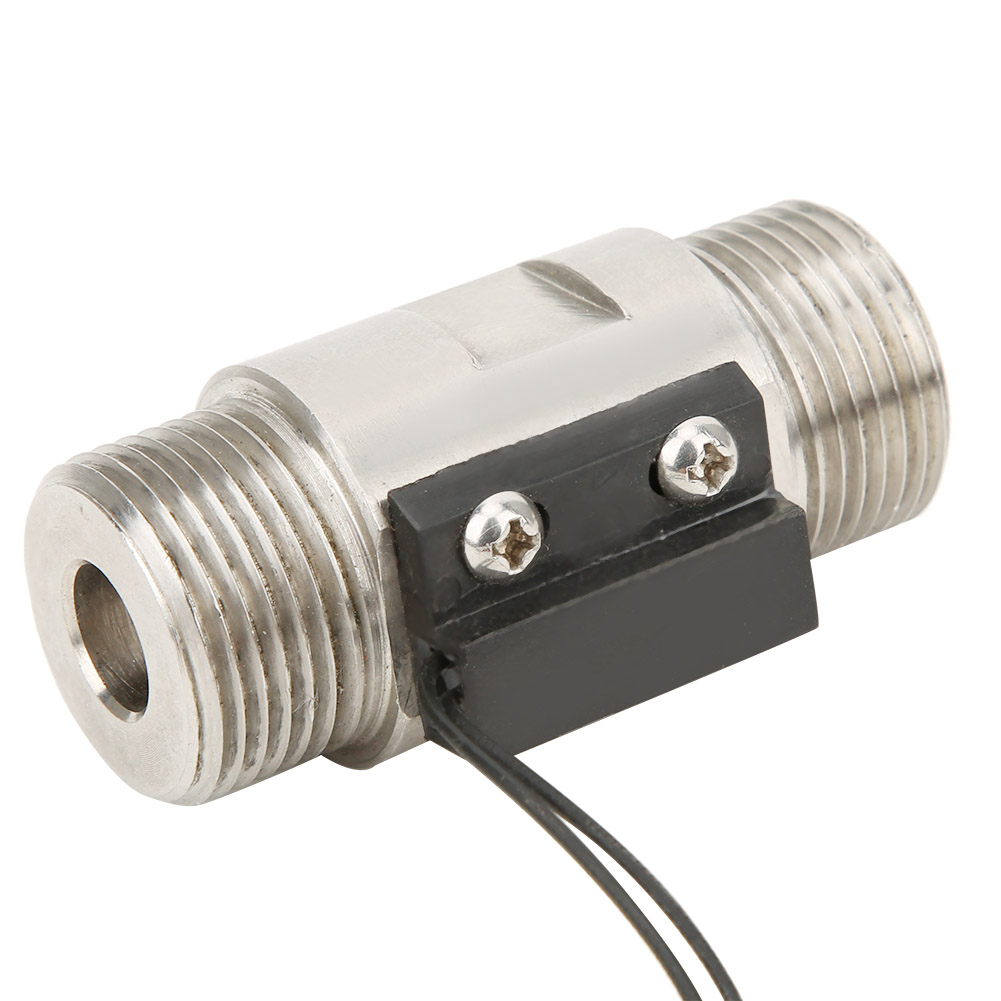Stainless Steel Water Flow Switch Water Flow Sensor 0-48 (VDC) FS-03 Oil Liquid