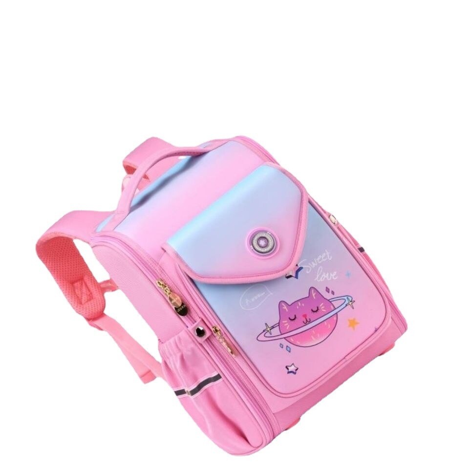 Large-Capacity Student Schoolbag Backpack Cartoon Cute Primary School Students Light High-Density Children's Backpack