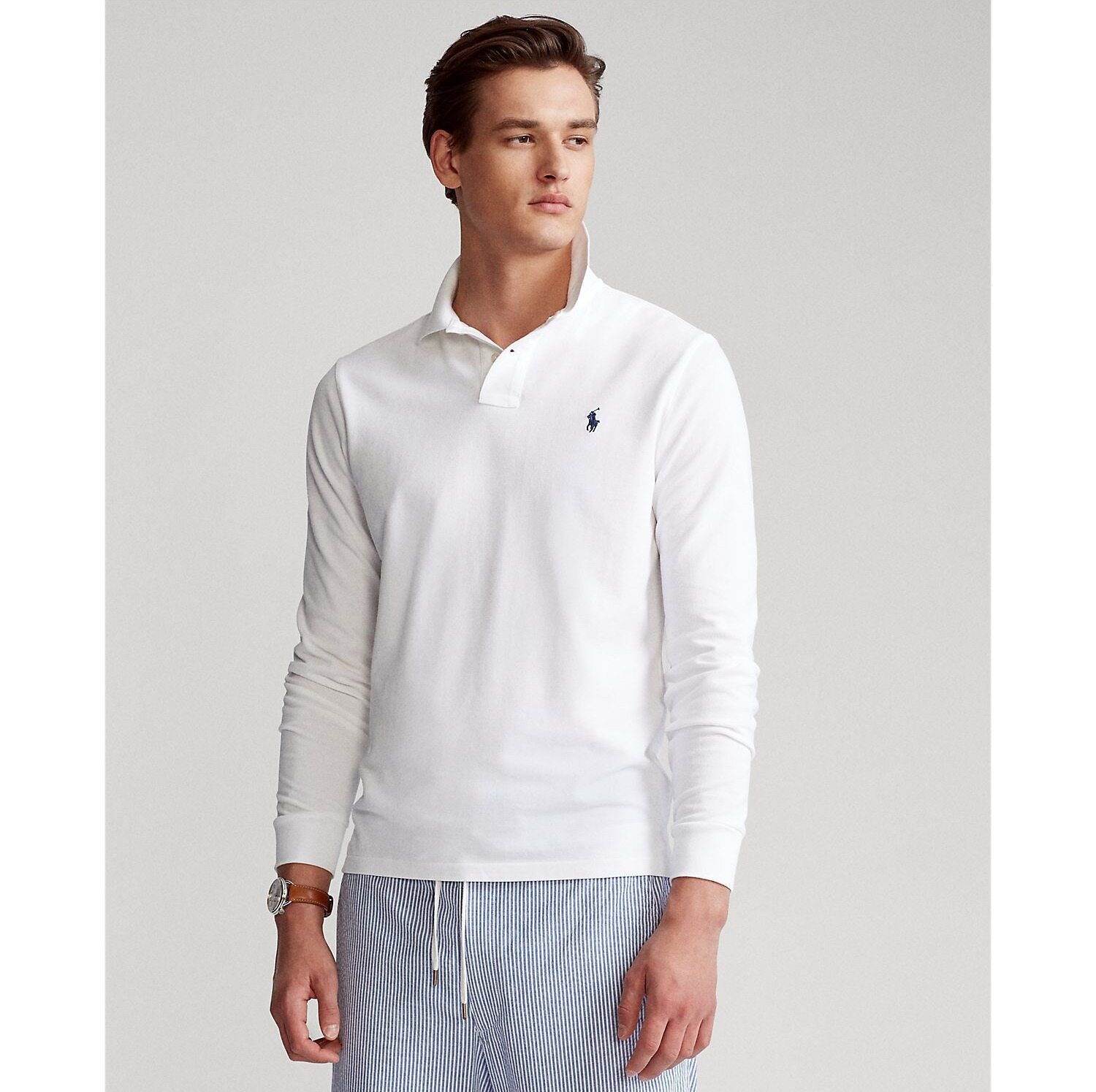 Mens Ralph Lauren Long Sleeve Polo 