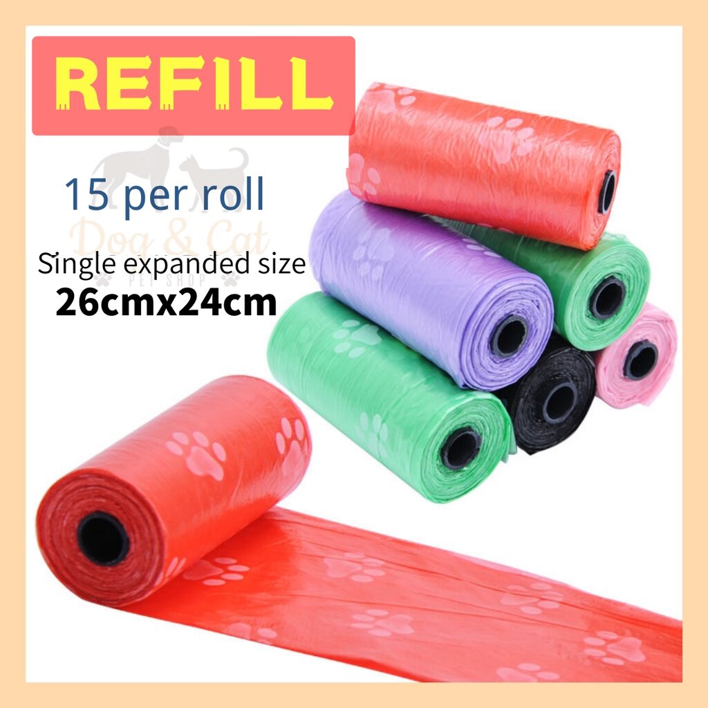 Pet Toilet Garbage Poop Plastic Bag Poop Disposable Diaper Rubbish Bag