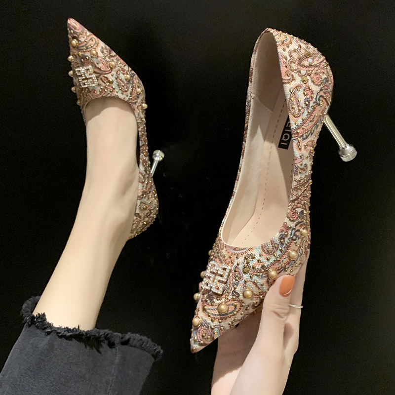 Bride Toast Wedding Shoes 