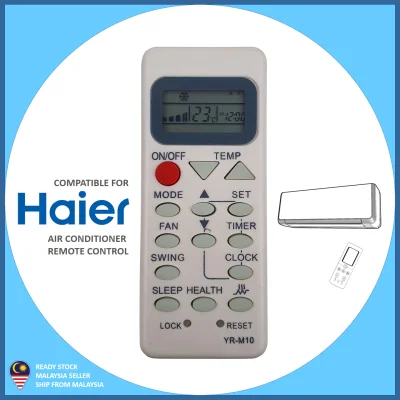 Replacement For Haier Air Cond Air Conditioner Aircond Remote Control - M10